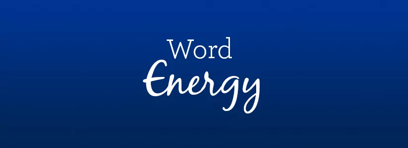 Word Energy webpage header