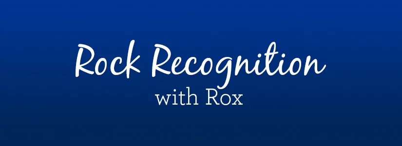 Rock employee recognition graphic