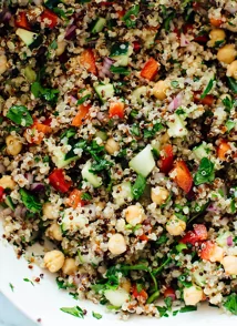 Quinoa veggie dish